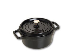 Ümmargune malmpott STAUB 40509-305-0 - must 2,6 ltr hind ja info | Potid ja kiirkeedupotid | kaup24.ee