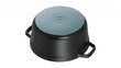 Ümmargune malmpott STAUB 40509-305-0 - must 2,6 ltr цена и информация | Potid ja kiirkeedupotid | kaup24.ee