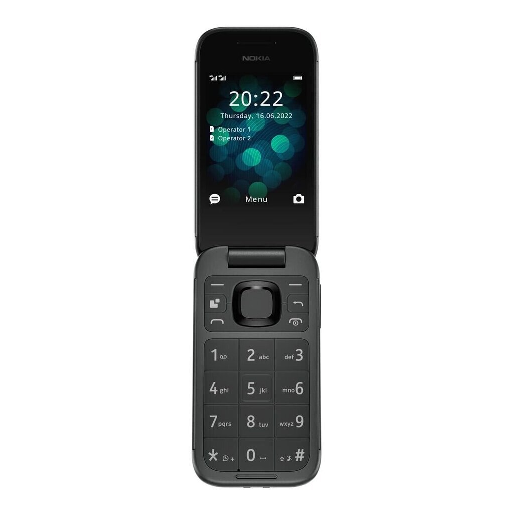 Mobiiltelefon Nokia 2660 Must 4G 2,8" цена и информация | Telefonid | kaup24.ee