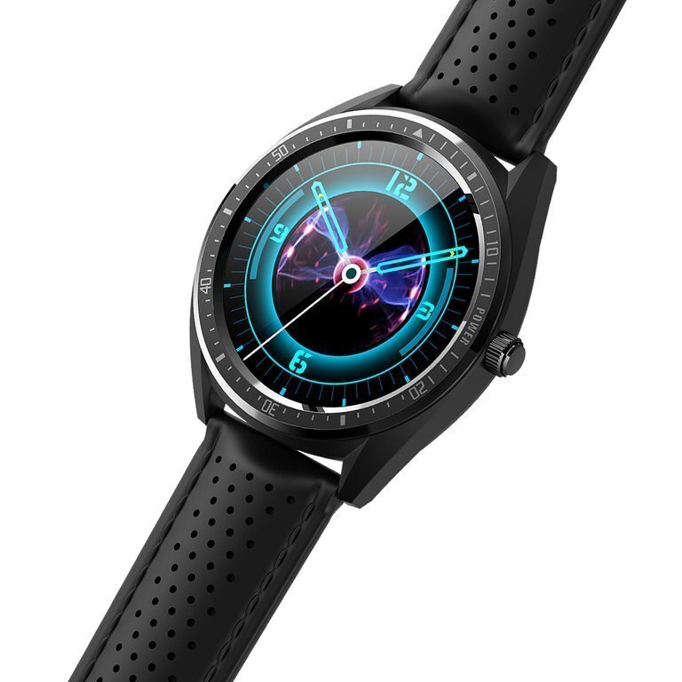 meeste nutikell g. rossi sw011-1 must/must + lisarihm цена и информация | Nutikellad (smartwatch) | kaup24.ee