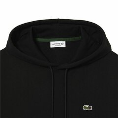 Толстовка с капюшоном мужская Lacoste Чёрный цена и информация | Мужские толстовки | kaup24.ee