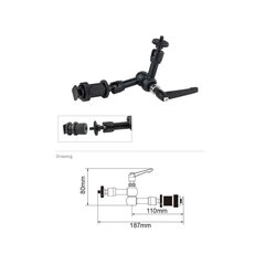 Hoidja Kupo KCP-103 Mini Vision Arm hind ja info | Fotovalgustuse seadmed | kaup24.ee