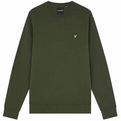 Толстовка без капюшона мужская Lyle & Scott Зеленый цена и информация | Мужские толстовки | kaup24.ee