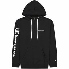 Толстовка с капюшоном мужская Champion Half Zip Чёрный цена и информация | Мужские толстовки | kaup24.ee