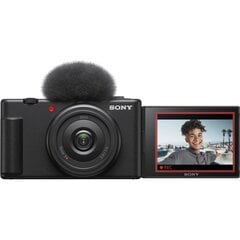 Sony ZV-1F, must hind ja info | Fotoaparaadid | kaup24.ee