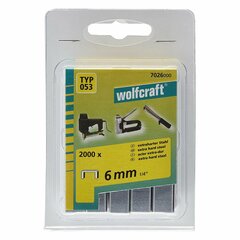 шипы Wolfcraft 7026000 Nº 053 2000 штук цена и информация | Механические инструменты | kaup24.ee