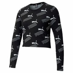 Футболка с коротким рукавом женская Puma Amplified AOP LS Fitted  Чёрный цена и информация | Женские футболки | kaup24.ee