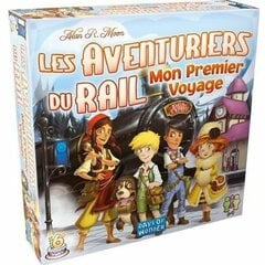 Lauamäng Asmodee Rail Adventurers : My First Voyage (FR) Must Sinine Valge Roheline hind ja info | Lauamängud ja mõistatused | kaup24.ee