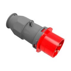 Socket plug EDM CETAC Punane IP44 16 A 400 V Antenn hind ja info | Lülitid ja pistikupesad | kaup24.ee