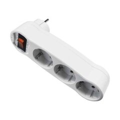 Socket extender EDM Тройной 250 V 16 A термопласт цена и информация | Выключатели, розетки | kaup24.ee