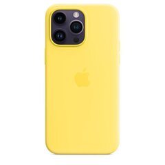 Apple iPhone 14 Pro Max Silicone Case with MagSafe, canary yellow - Case цена и информация | Аксессуары для телефонов | kaup24.ee