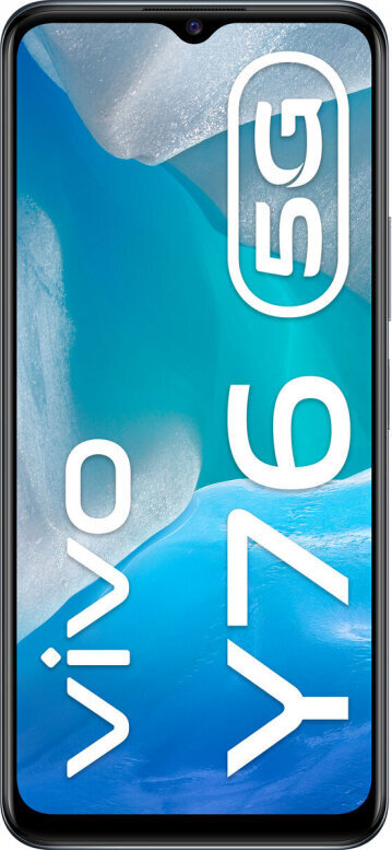 Nutitelefonid Vivo Y76 5G 6,58“ Must 256 GB цена и информация | Telefonid | kaup24.ee