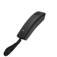 Fanvil H2U Must | VoIP telefon | HD Audio, RJ45 100Mb/s PoE, seinale kinnitatav hind ja info | Lauatelefonid | kaup24.ee