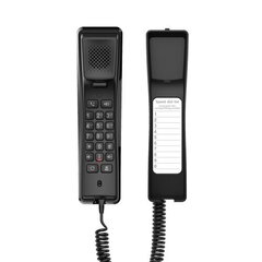 Fanvil H2U Must | VoIP telefon | HD Audio, RJ45 100Mb/s PoE, seinale kinnitatav hind ja info | Lauatelefonid | kaup24.ee