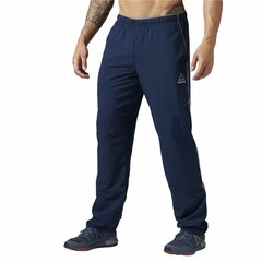 Pikad spordipüksid Reebok Workout Ready Tumesinine Mehed hind ja info | Meeste spordiriided | kaup24.ee