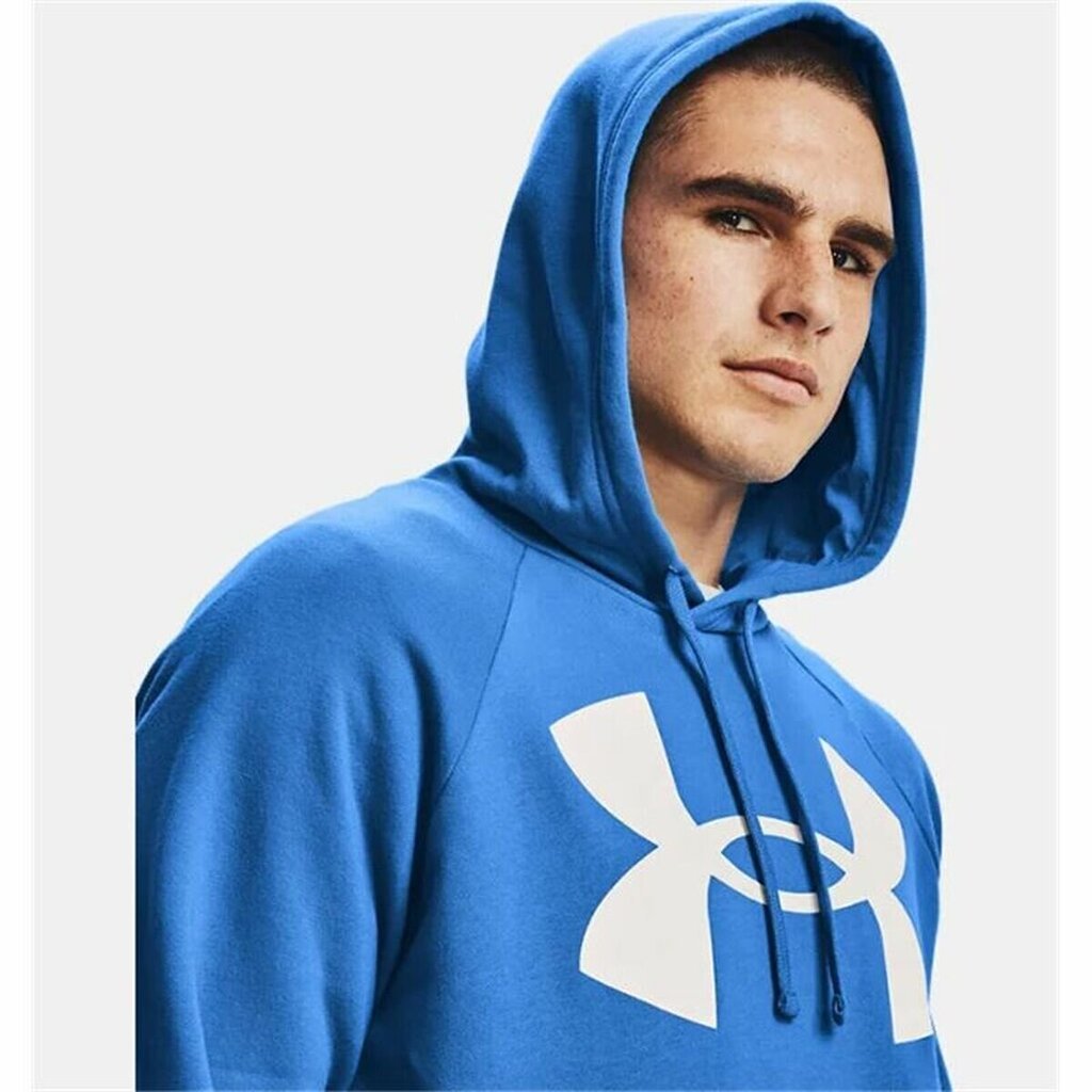 Dressipluus kapuutsiga, meeste Under Armour Rival Big Logo Sinine hind ja info | Meeste pusad | kaup24.ee