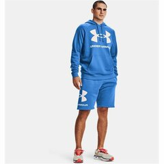 Толстовка с капюшоном мужская Under Armour Rival Big Logo Синий цена и информация | Мужские толстовки | kaup24.ee