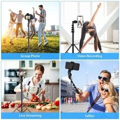 Fusion FSTRIP160BK цена и информация | Моноподы для селфи («Selfie sticks») | kaup24.ee