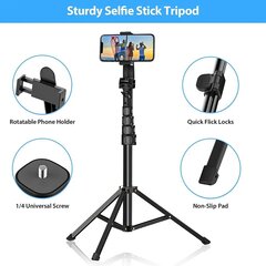 Fusion FSTRIP160BK цена и информация | Моноподы для селфи («Selfie sticks») | kaup24.ee