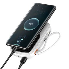 Toitepank kiirlaadimisega 10000mAh 20W QC-PD-SCP-FCP kaabel Iphone Välkvalge hind ja info | Akupangad | kaup24.ee