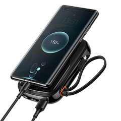 Kiirlaadimise akupank 20000mAh 20W QC-PD-SCP-FCP kaabel Iphone Lightning Black цена и информация | Зарядные устройства Power bank | kaup24.ee