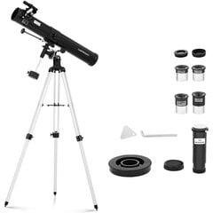 Newtoni astronoomiline teleskoop Uniprodo 900 mm dia. 76 mm 10108301 hind ja info | Mikroskoobid ja teleskoobid | kaup24.ee