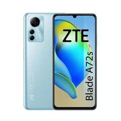 Смартфоны ZTE Blade A72s 64 Гб Синий UNISOC T606 3 GB RAM цена и информация | Мобильные телефоны | kaup24.ee