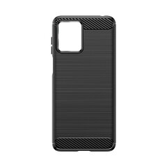 Silikoonümbris Carbon Case for Motorola G14 - must hind ja info | Telefonikaaned ja ümbrised | kaup24.ee