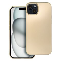 Metalic ümbris jaoks Iphone 15 Plus kuld hind ja info | Telefoni kaaned, ümbrised | kaup24.ee