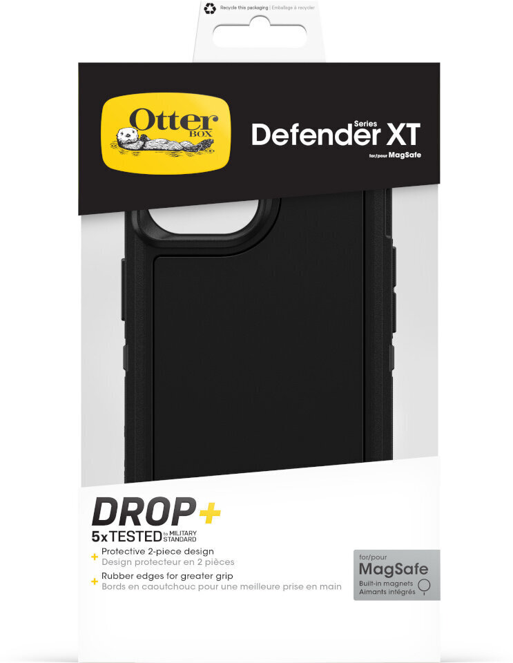 Otterbox kaitsekest Defender XT, iPhone 15 / 14 / 13, must цена и информация | Telefoni kaaned, ümbrised | kaup24.ee