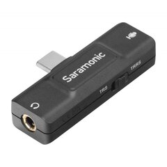 Saramonic EA2U heliadapter - minipistik TRS / USB-C koos kõrvaklappide väljundiga hind ja info | Kõrvaklapid | kaup24.ee