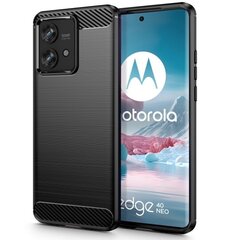 Tech-Protect tpucarbon ümbris Motorola Edge 40 Neo must hind ja info | Telefoni kaaned, ümbrised | kaup24.ee