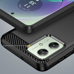 Tech-Protect tpucarbon ümbris Motorola Moto G54 5G must hind ja info | Telefoni kaaned, ümbrised | kaup24.ee