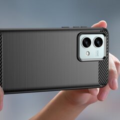 Чехол Tech-Protect tpucarbon для Motorola Moto G84 5G черный цена и информация | Чехлы для телефонов | kaup24.ee