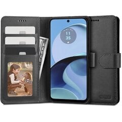 Tech-Protect wallet ümbris Motorola Moto G14 must hind ja info | Telefoni kaaned, ümbrised | kaup24.ee