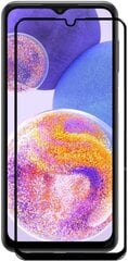 Fusion 5D glass karastatud klaas kaetud raamiga Samsung A245 Galaxy A24 4G | A256 Galaxy A25 5G must hind ja info | Ekraani kaitsekiled | kaup24.ee