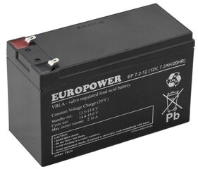 Aku AGM Europower EP seeria 12V 7.2Ah цена и информация | Зарядные устройства Power bank | kaup24.ee