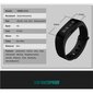 SKMEI L28 Black L28 Black hind ja info | Nutivõrud (fitness tracker) | kaup24.ee