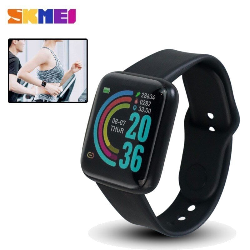 SKMEI Y68S-BK Y68S-BK hind ja info | Nutikellad (smartwatch) | kaup24.ee