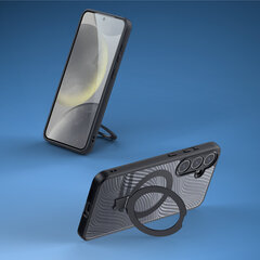 Dux Ducis Aimo Mag Armor Case koos MagSafeiga Samsung Galaxy S24 jaoks - must hind ja info | Telefoni kaaned, ümbrised | kaup24.ee