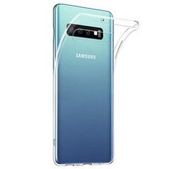 Твердый силиконовый чехол (TPU) – прозрачный (Galaxy S10) цена и информация | Чехлы для телефонов | kaup24.ee