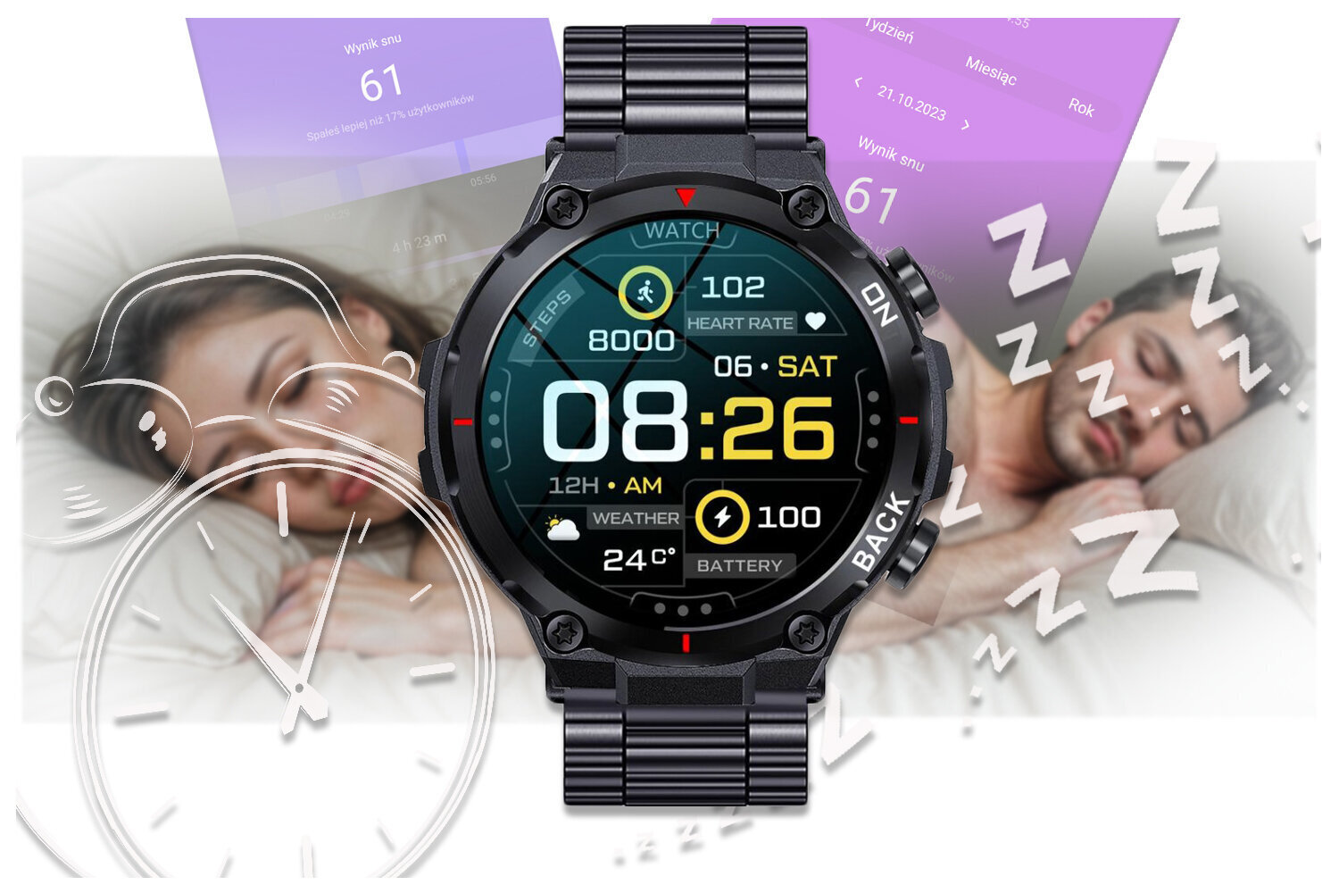 Meeste nutikas Watch Gravity GT8-2 - Z GPS (SG017B) цена и информация | Nutikellad (smartwatch) | kaup24.ee