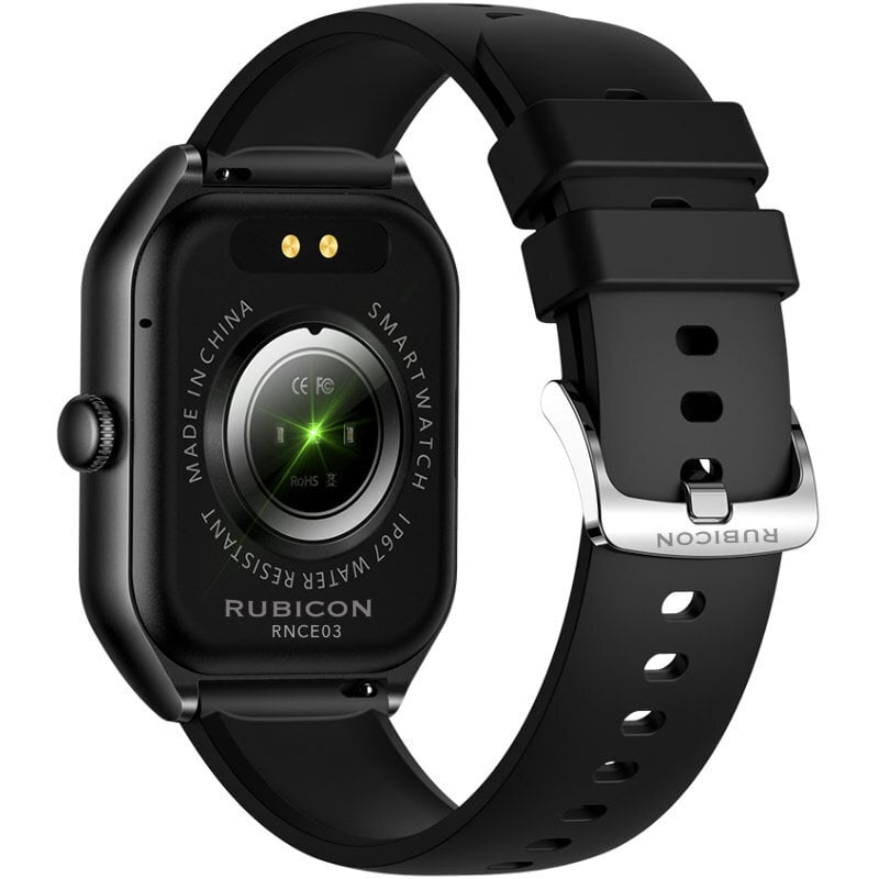 Nutikas kell unisex Rubicon RNCF03 - Bluetooth, alati ekraanil (SR049E) hind ja info | Nutikellad (smartwatch) | kaup24.ee