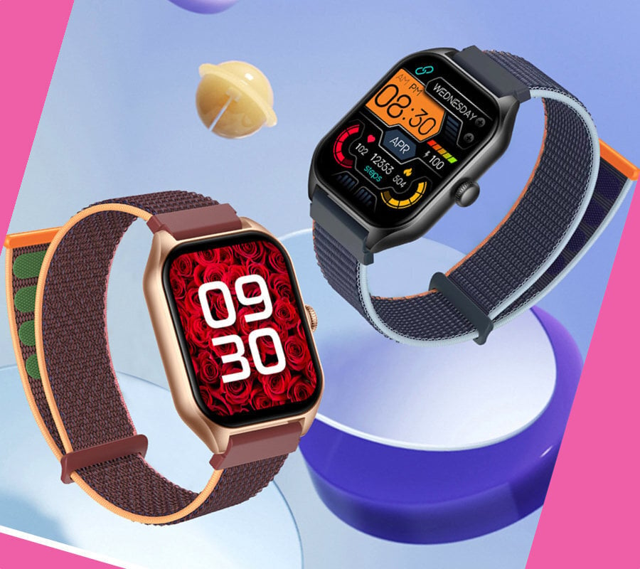 Nutikas kell unisex Rubicon RNCF03 - Bluetooth, alati ekraanil (SR049G) цена и информация | Nutikellad (smartwatch) | kaup24.ee