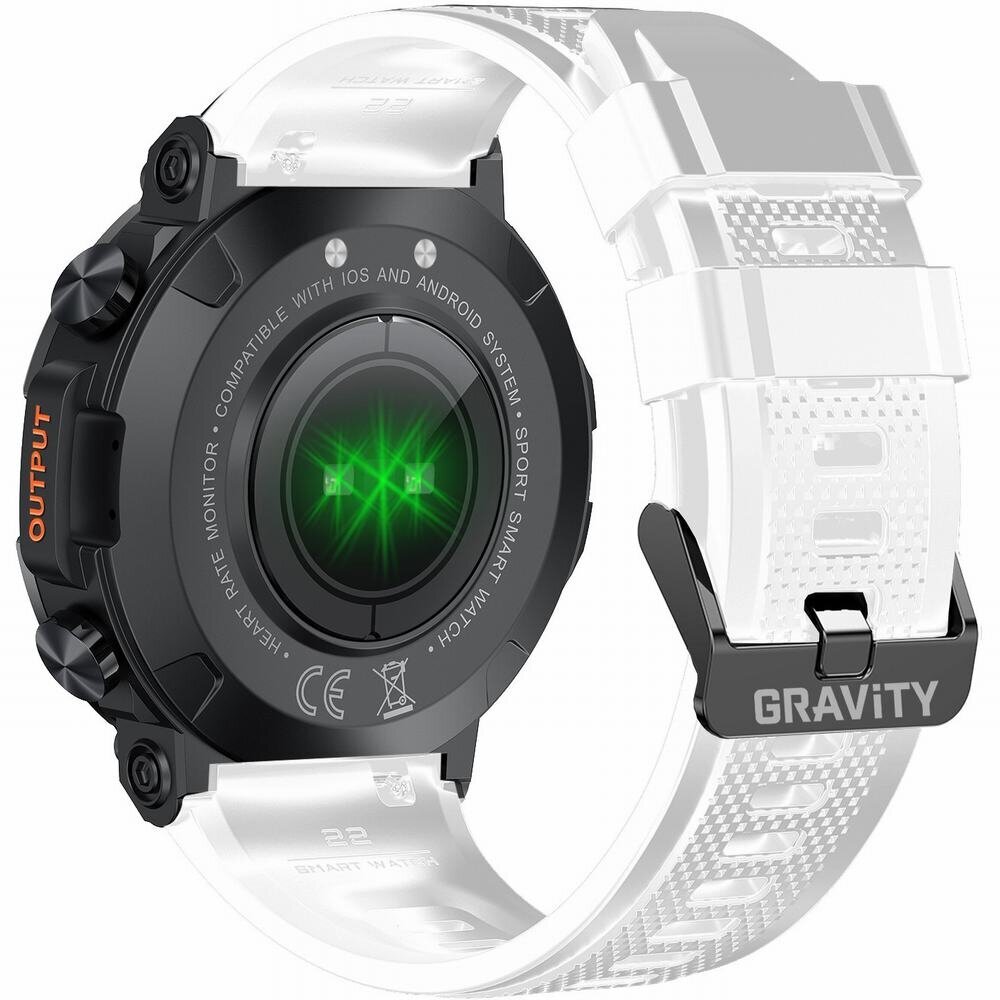 Meeste nutikas Watch Gravity GT7-6 Pro - helistamisfunktsioon, pulseomeeter (SG018F) hind ja info | Nutikellad (smartwatch) | kaup24.ee