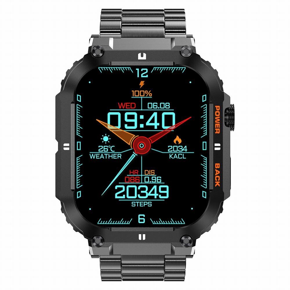 Meeste nutike Gravity GT6-2 - helistamisfunktsioon, Monitor SNU (SG020B) цена и информация | Nutikellad (smartwatch) | kaup24.ee