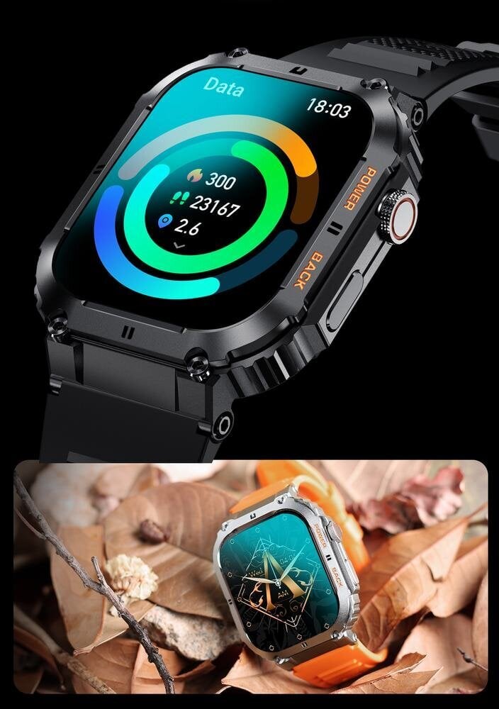 Meeste nutike Gravity GT6-2 - helistamisfunktsioon, Monitor SNU (SG020B) цена и информация | Nutikellad (smartwatch) | kaup24.ee