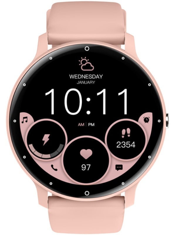 Nutikas kell unisex Rubicon RNCF16 - Bluetooth -kõne, treening Google Fit (SR058D) hind ja info | Nutikellad (smartwatch) | kaup24.ee