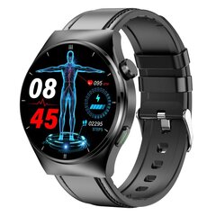 Nutikas käekell THOMAS Health Guru MUST цена и информация | Смарт-часы (smartwatch) | kaup24.ee