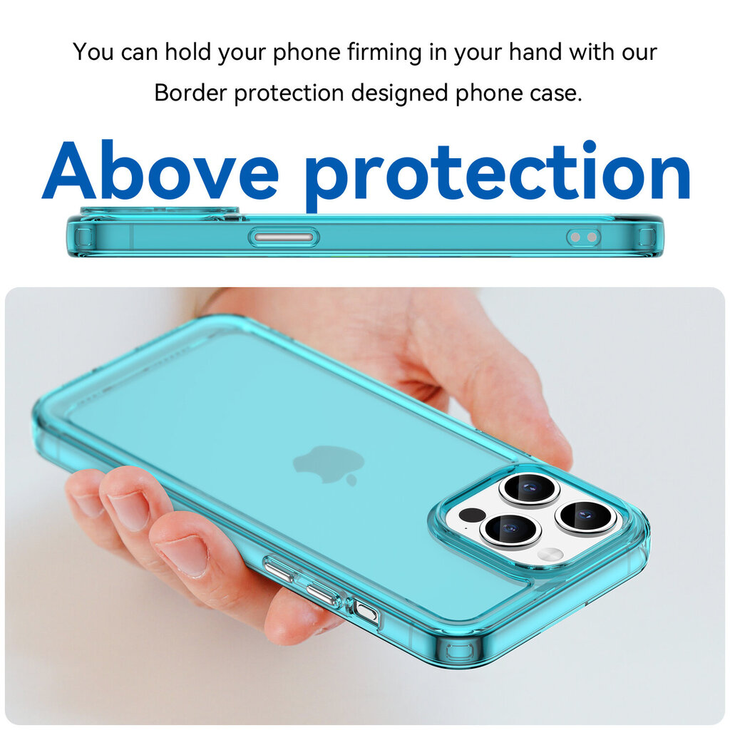 Newskin Clear Case iPhone 13 Helesinine цена и информация | Telefoni kaaned, ümbrised | kaup24.ee